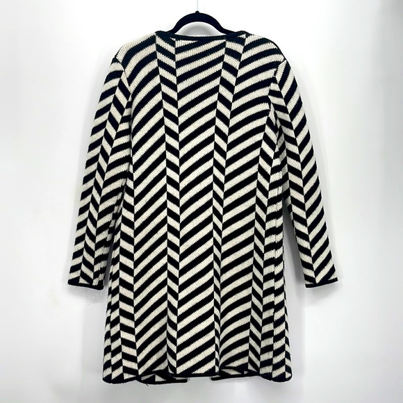 COCOGIO Italian Wool Blend Sweater Coat - Picture 3 of 3